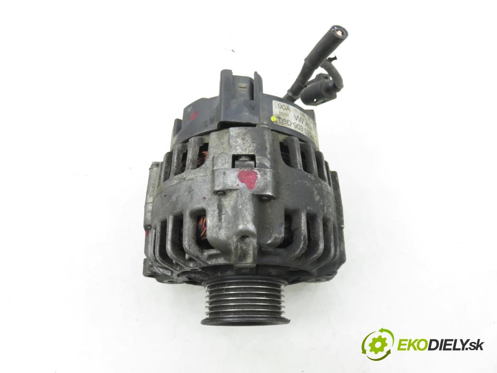 SEAT IBIZA III (6L1) HB 2005 47,00 1.2 12V - AZQ 1198,00 Alternátor 03D903025E (Alternátor)