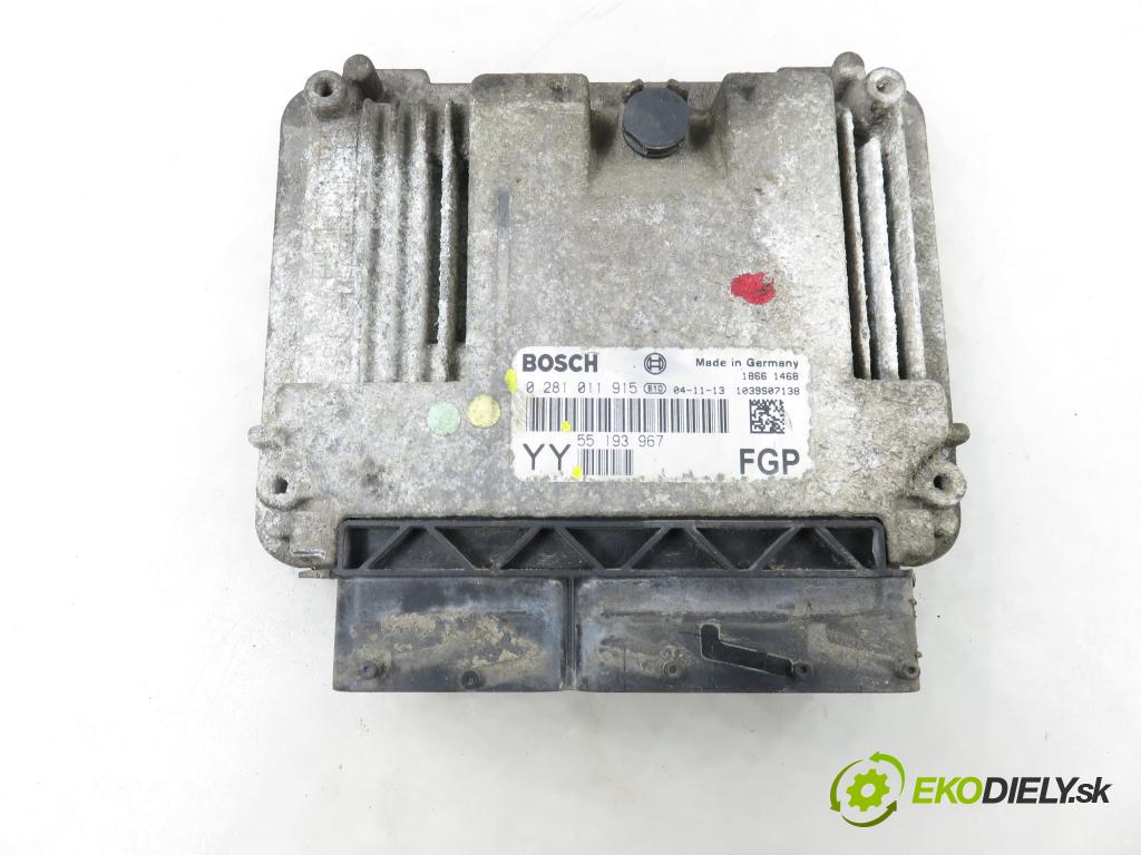 OPEL VECTRA C Kombi (Z02) KOMBI 2004 110,00 1.9 CDTI - Z 19 DTH 1910,00 Riadiaca jednotka Motor 55193967 ; 0281011915 ; 55193967YY