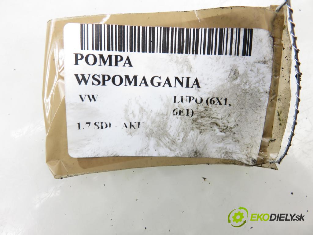 VW LUPO (6X1, 6E1) HB 1999 44,00 1.7 SDI - AKU 1716,00 Pumpa servočerpadlo 030145157D (Servočerpadlo)