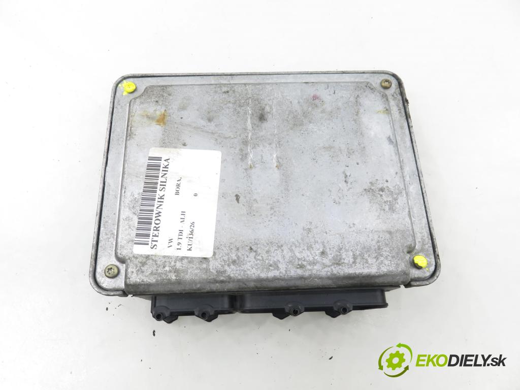 VW BORA (1J2) SEDAN 1999 66,00 1.9 TDI 90 - ALH 1896,00 Riadiaca jednotka Motor 0281001851 ; 038906018AE