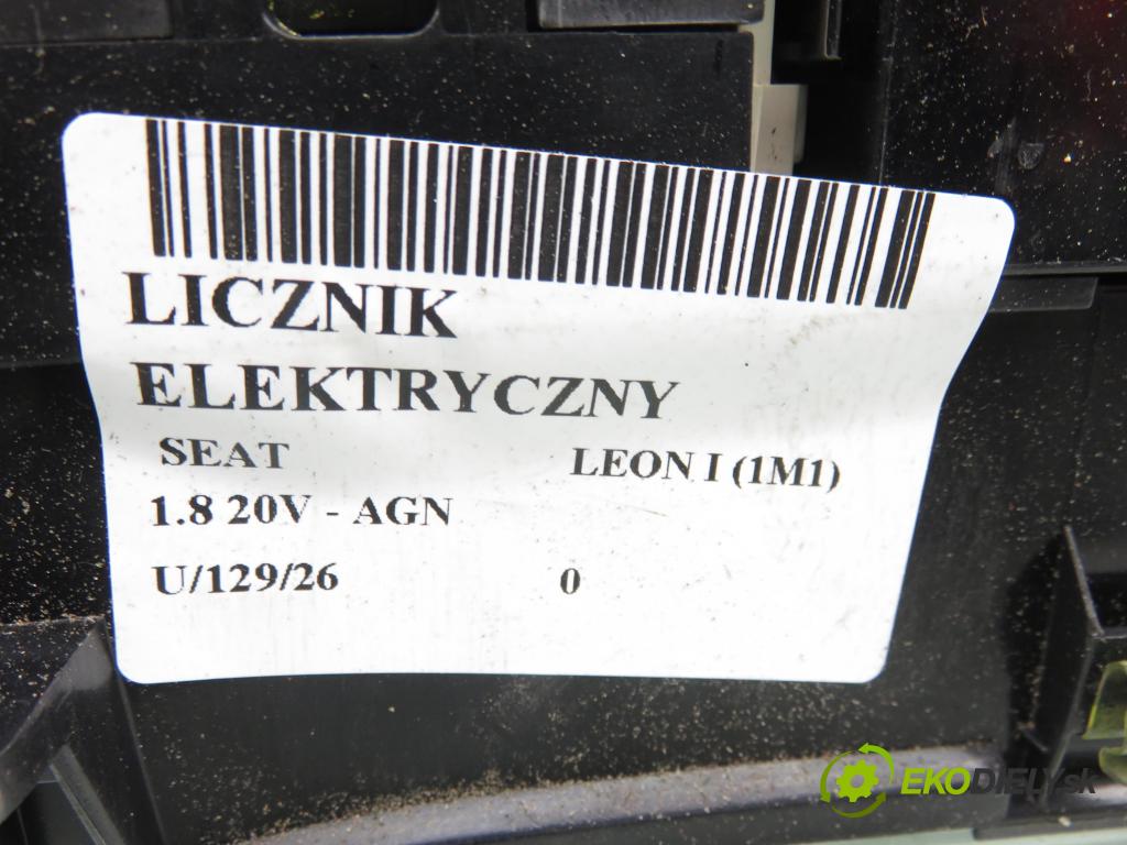 SEAT LEON (1M1) HB 2001 92,00 1.8 20V - AGN 1781,00 prístrojovka elektrický 1M0920822A ; 110080153002
