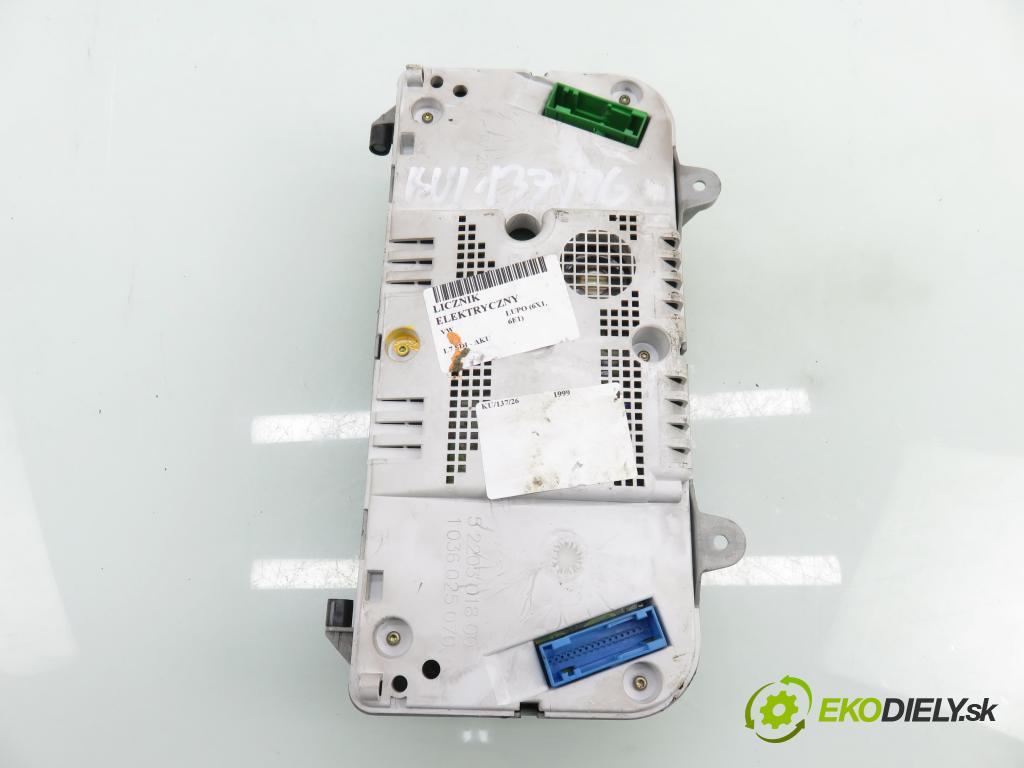 VW LUPO (6X1, 6E1) HB 1999 44,00 1.7 SDI - AKU 1716,00 prístrojovka elektrický 6X0920800D ; 0263615041