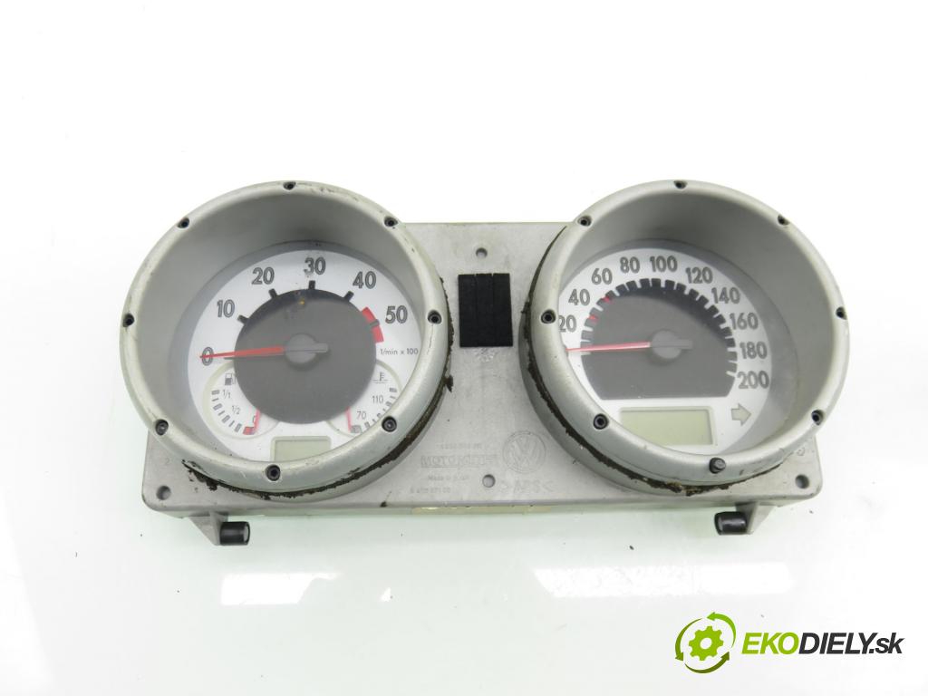 VW LUPO (6X1, 6E1) HB 1999 44,00 1.7 SDI - AKU 1716,00 Prístrojovka elektrický 6X0920800D ; 0263615041