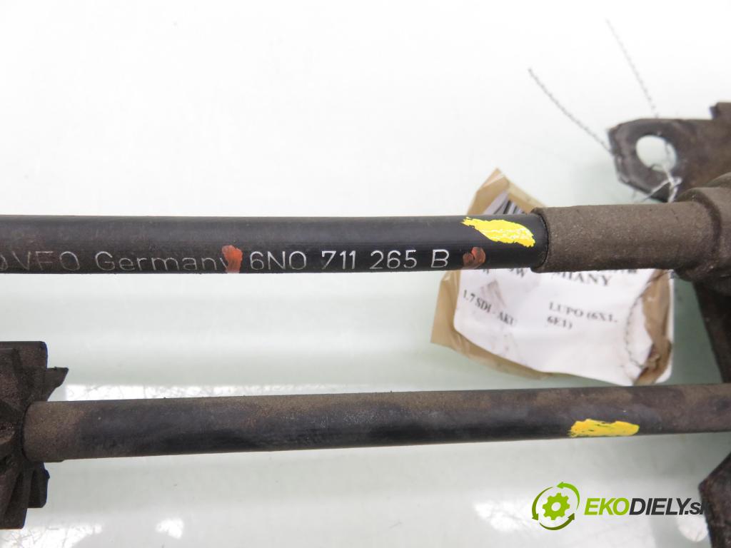 VW LUPO (6X1, 6E1) HB 1999 44,00 1.7 SDI - AKU 1716,00 ZVEDÁK: 6N0711265B