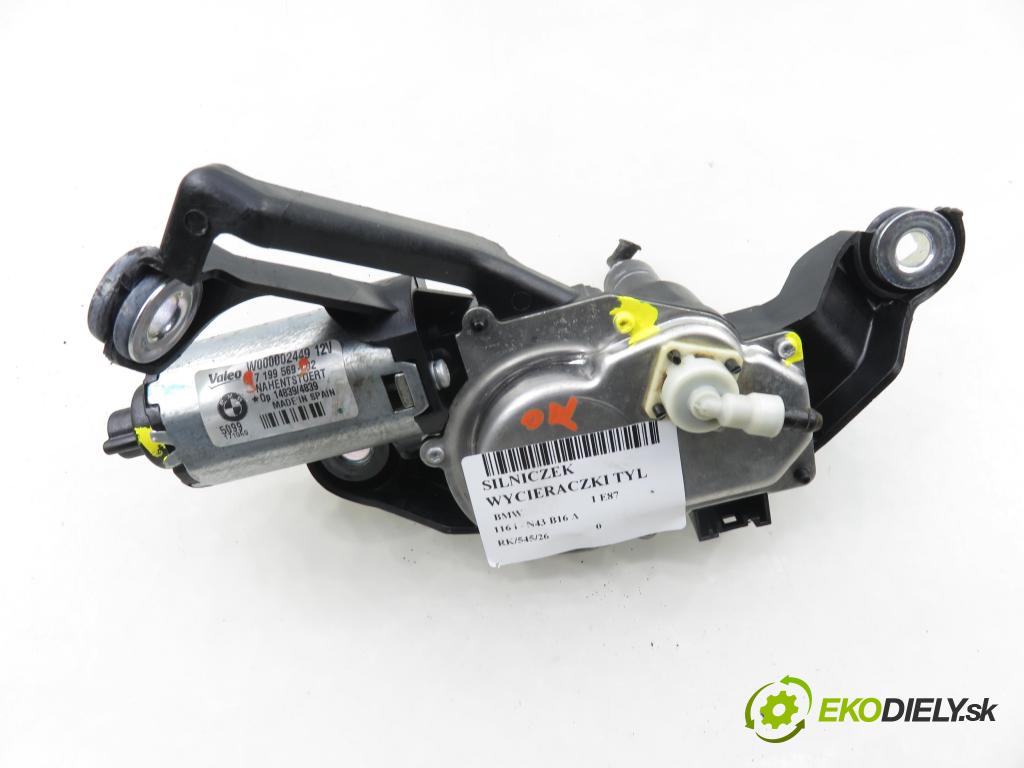 BMW 1 (E87) HB 2009 89,00 116 i - N43 B16 A 1599,00 Motorček stierače zadné 7199569