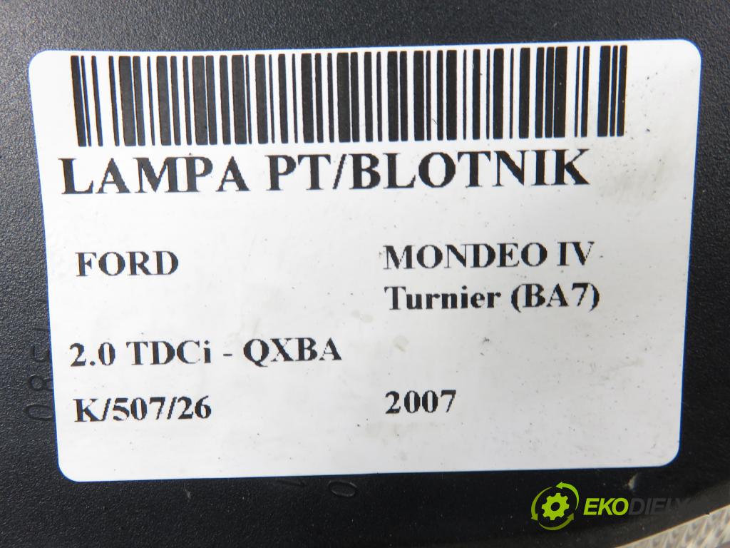 FORD MONDEO IV Turnier (BA7) KOMBI 2007 103,00 2.0 TDCi - QXBA 1997,00 světlo pravé zadní 7S7113404B