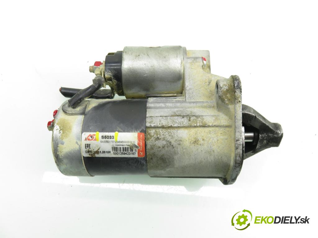 MITSUBISHI PAJERO PININ (H6_W, H7_W) SUV 2001 88,00 1.8 GDI (H66W, H76W) - 4G93 (GDI) 1834,00 Štartér S5033 (Štartér)