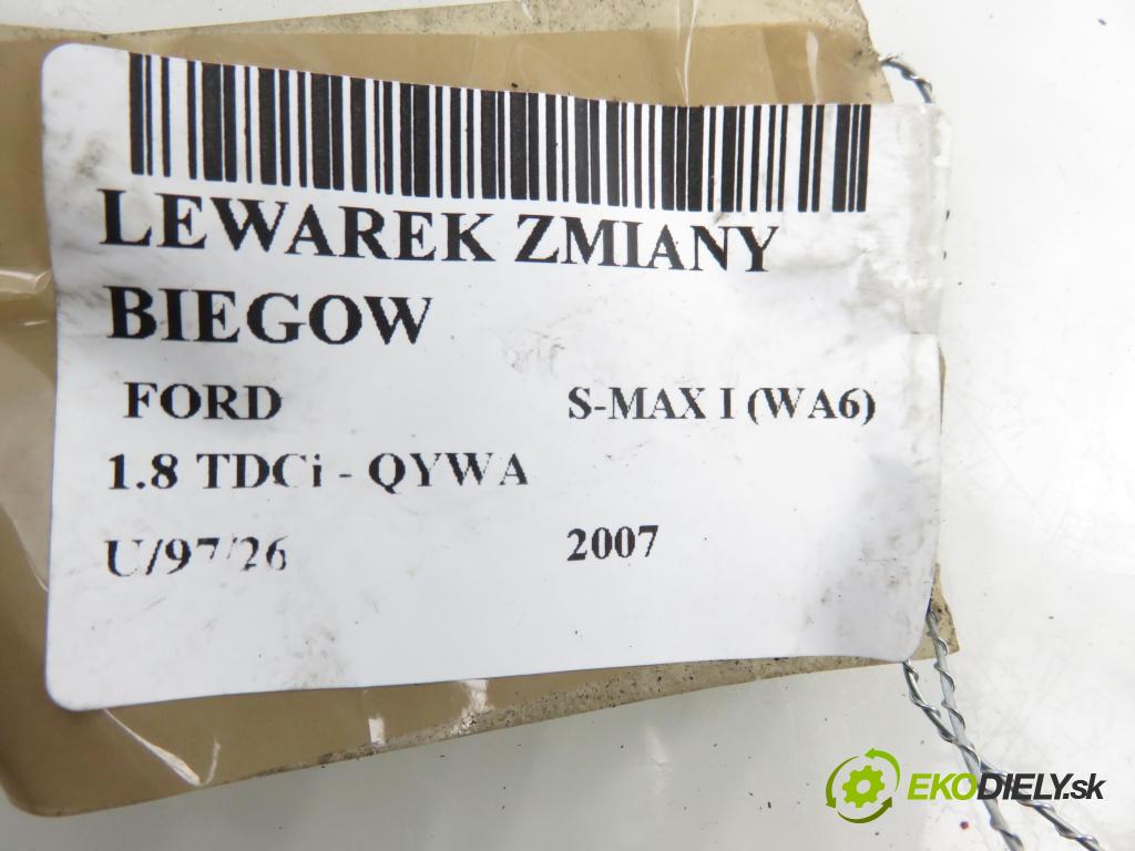 FORD S-MAX (WA6) MINIVAN 2007 92,00 1.8 TDCi 125 - QYWA 1753,00 ZVEDÁK: 6G9R7C453KD