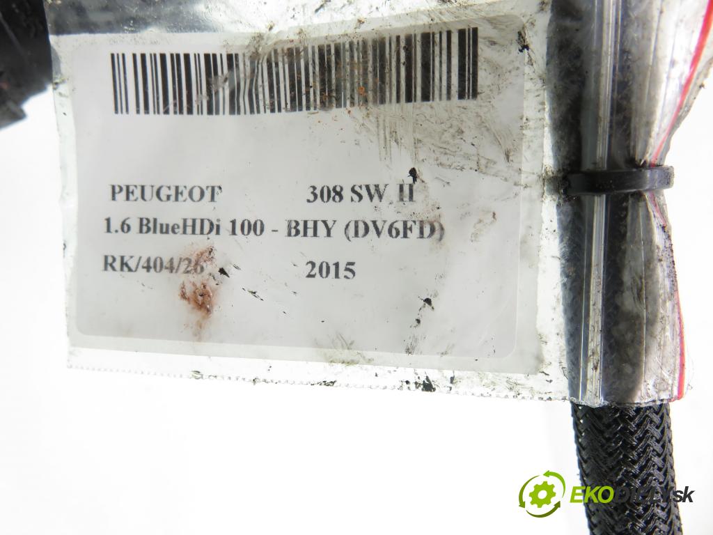 PEUGEOT 308 SW II KOMBI 2015 73,00 1.6 BlueHDi 100 - BHY (DV6FD) 1560,00 Snímač tlaku paliva