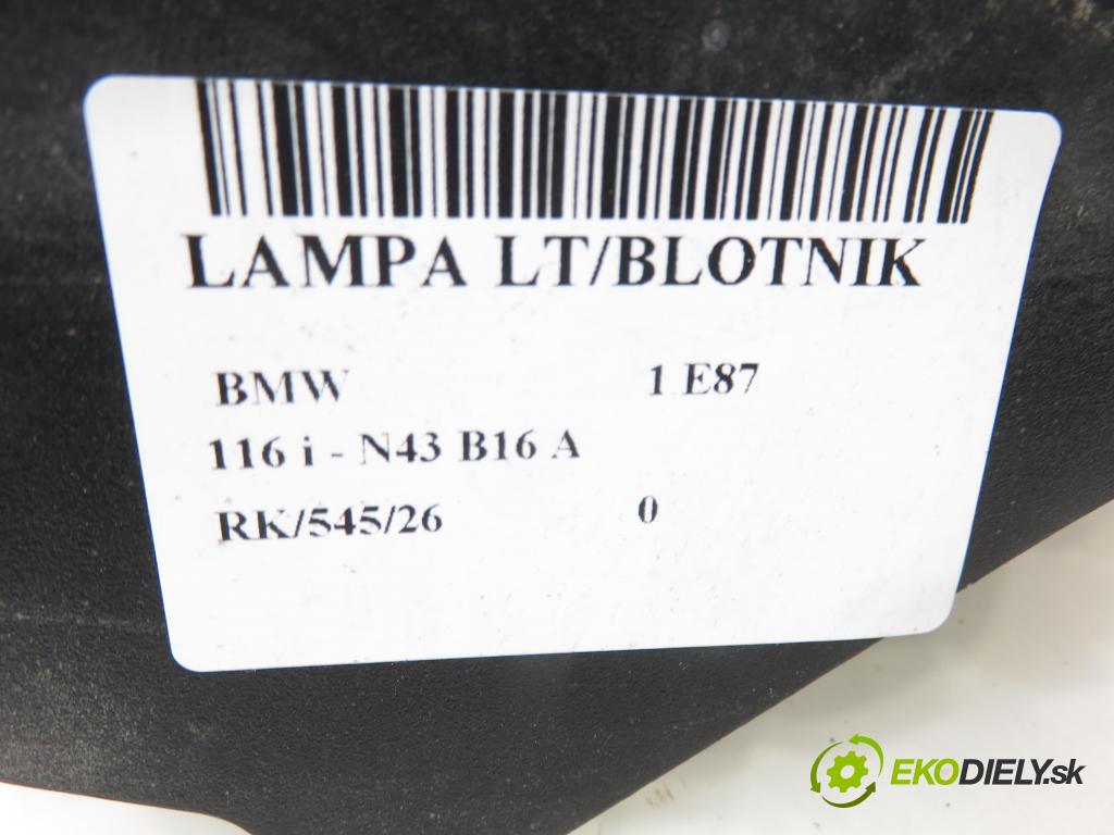 BMW 1 (E87) HB 2009 89,00 116 i - N43 B16 A 1599,00 Svetlo ľavé zadné 7164955