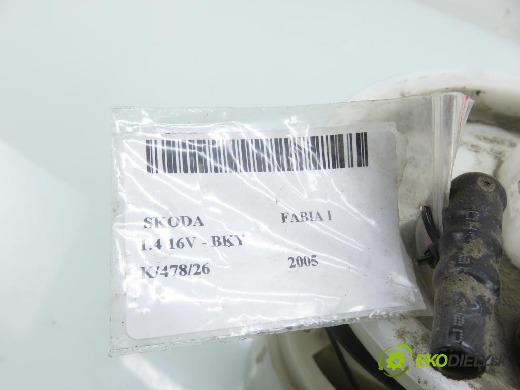 SKODA FABIA I (6Y2) HB 2005 55,00 1.4 16V - BKY 1390,00 Pumpa paliva 6Q0919051F