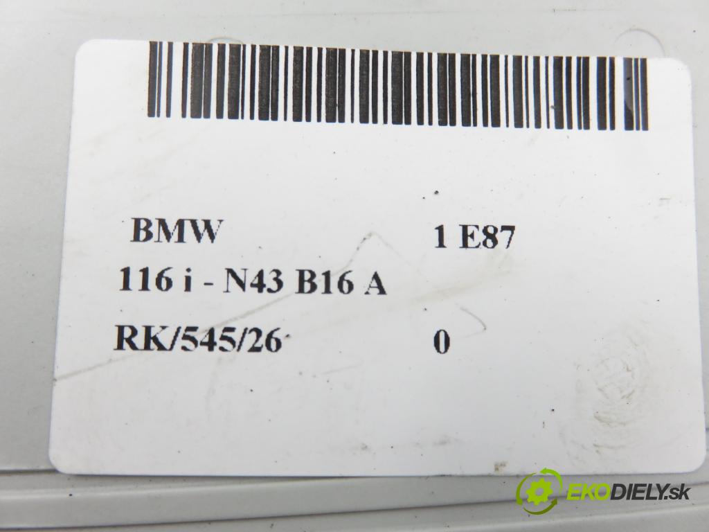 BMW 1 (E87) HB 2009 89,00 116 i - N43 B16 A 1599,00 MODUL 0263004268 ; 6982402