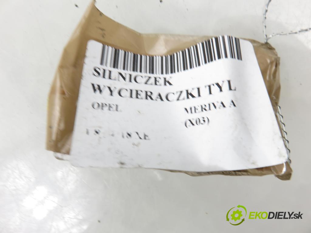 OPEL MERIVA A nadwozie wielkoprzestrzenne (MPV) (X03) MINIVAN 2003 92,00 1.8 - Z 18 XE 1796,00 Motorček stierače zadné 53011112