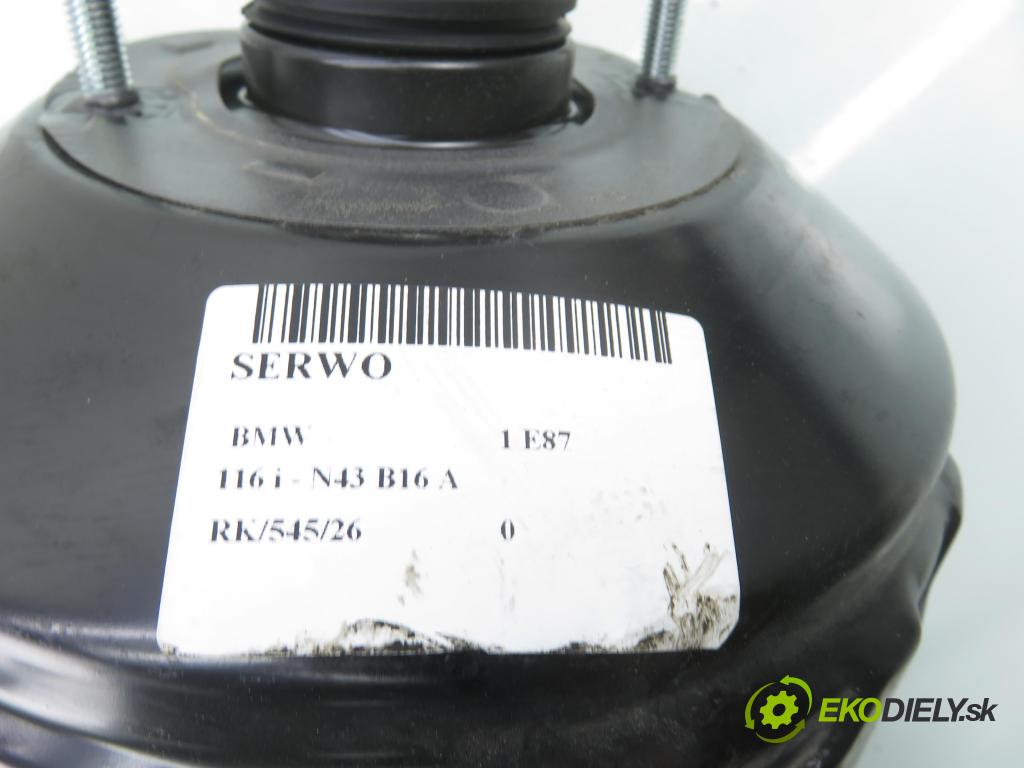 BMW 1 (E87) HB 2009 89,00 116 i - N43 B16 A 1599,00 Posilovač 6785644 (Servočerpadlo)