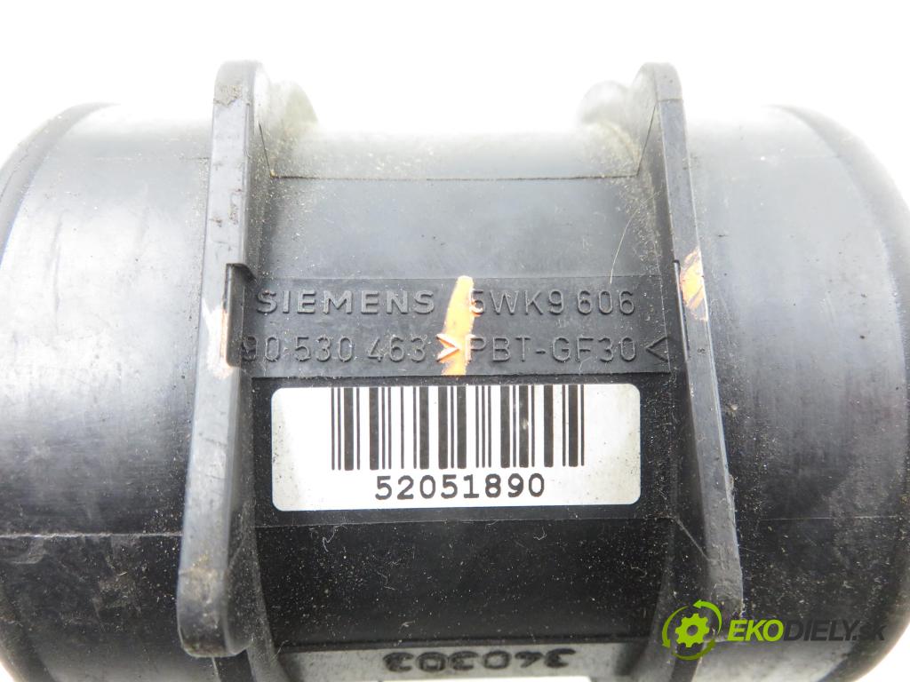 OPEL MERIVA A nadwozie wielkoprzestrzenne (MPV) (X03) MINIVAN 2003 92,00 1.8 - Z 18 XE 1796,00 váha vzduchu vzduchu 90530463 ; 5WK9606