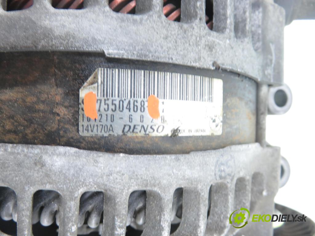 BMW 1 (E87) HB 2009 89,00 116 i - N43 B16 A 1599,00 Alternátor 7550468 (Alternátor)