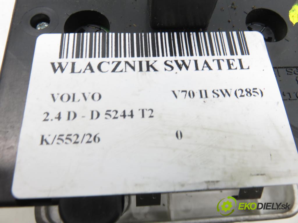 VOLVO V70 II SW (285) KOMBI 2003 96,00 2.4 D 131 2401,00 prepínač svetlá