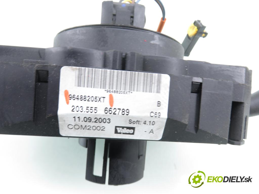 CITROEN C3 I (FC_) HB 2003 44,00 1.1 i - HFX (TU1A) 1124,00 páčka/prepínač 96488205XT