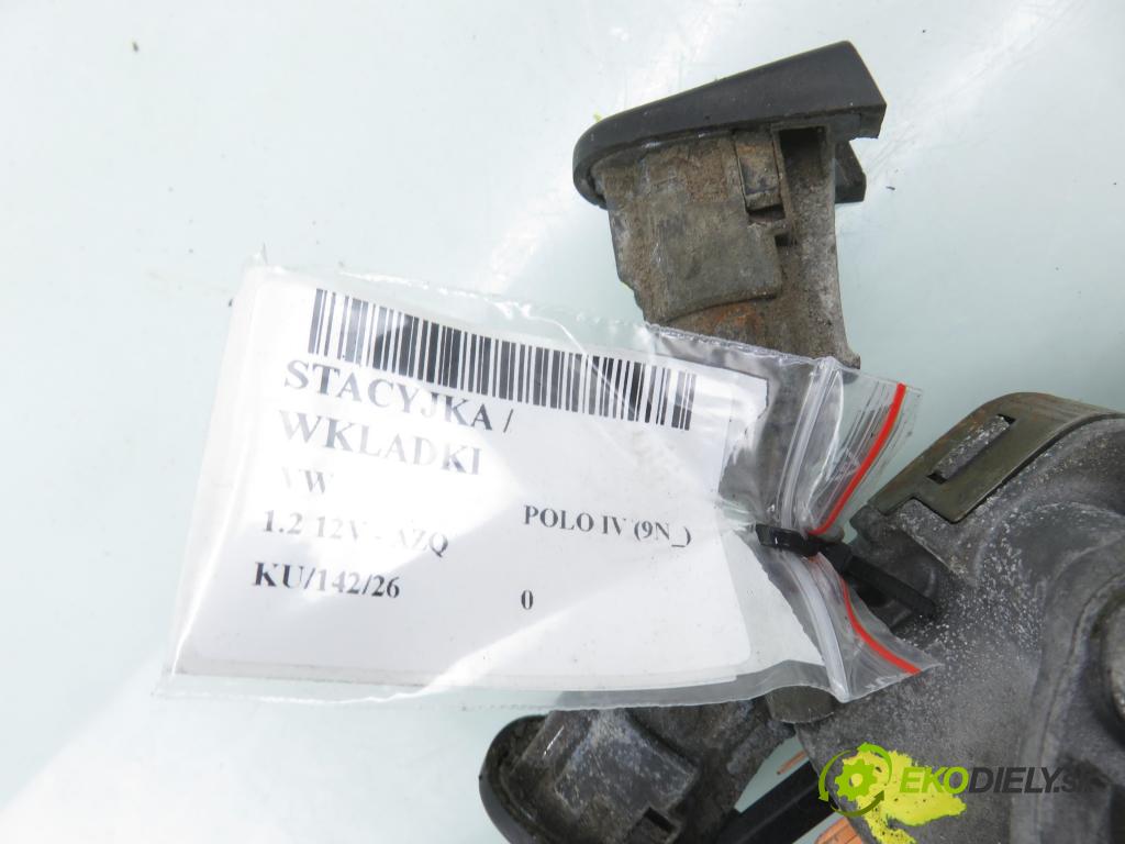 VW POLO (9N_) HB 2004 47,00 1.2 12V 64 - AZQ 1198,00 spinačka / zámky 4B0905851G.