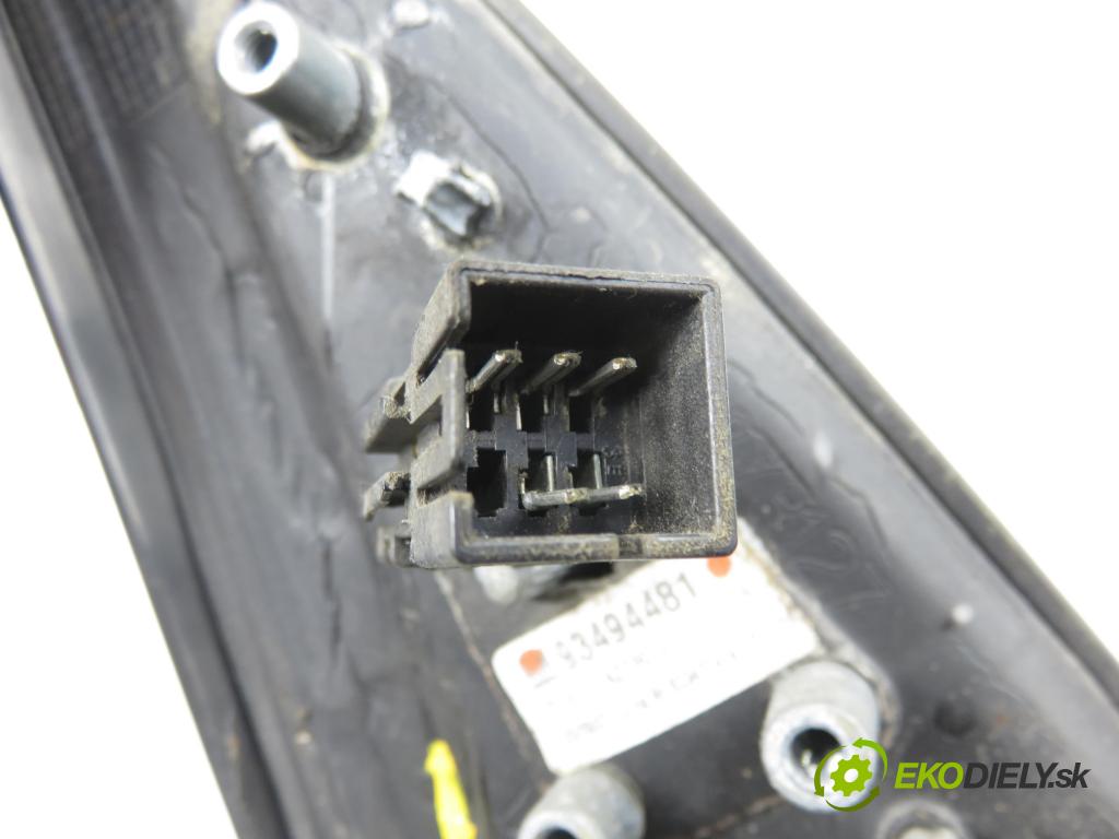 OPEL MERIVA A nadwozie wielkoprzestrzenne (MPV) (X03) MINIVAN 2003 92,00 1.8 - Z 18 XE 1796,00 zpětné zrcátko LE 93494481