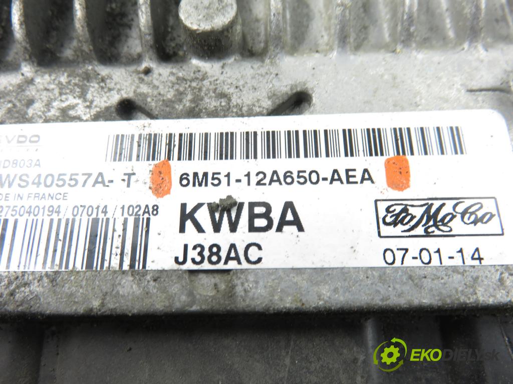 FORD FOCUS C-MAX (DM2) MINIVAN 2007 100,00 2.0 TDCi - G6DA 1997,00 Riadiaca jednotka Motor 6M5112A650AEA ; 5WS40557AT