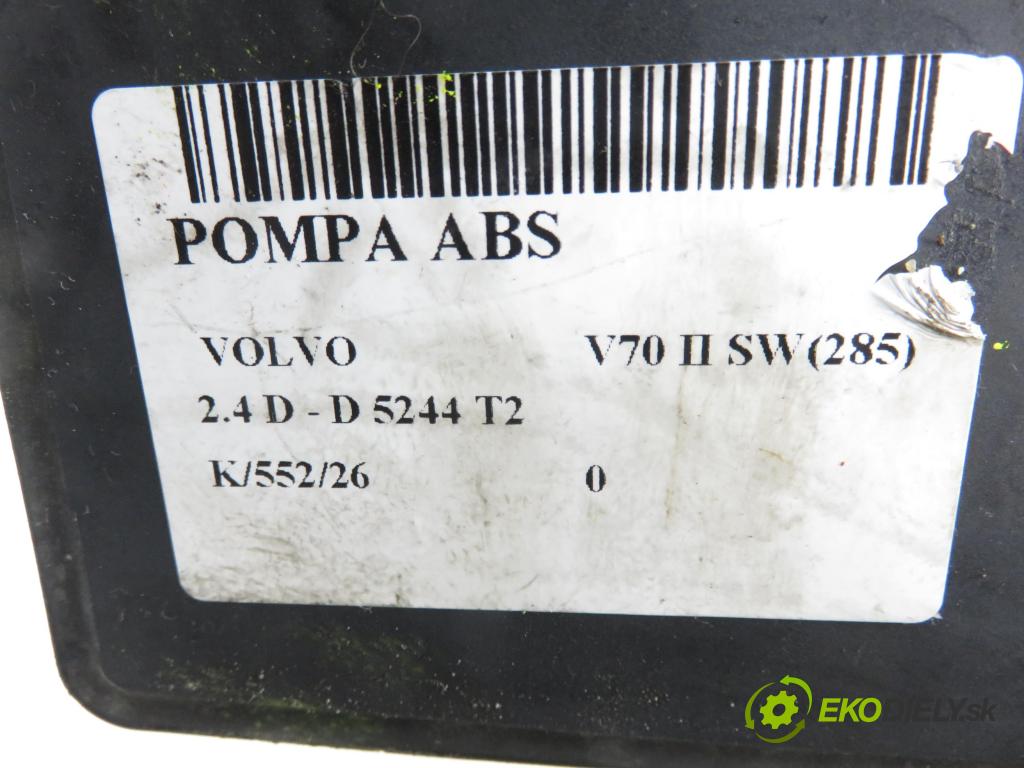 VOLVO V70 II SW (285) KOMBI 2003 96,00 2.4 D 131 2401,00 Pumpa ABS 8671224 ; 10092504033 (Pumpa ABS)