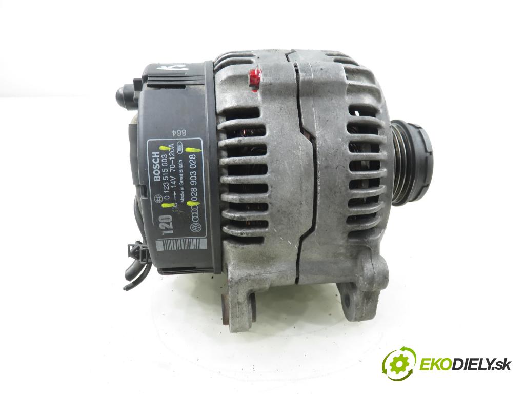 VW PASSAT B5 Variant (3B5) KOMBI 1998 81,00 1.9 TDI 110 - AFN 1896,00 Alternátor 028903028 ; 0123515003 (Alternátor)