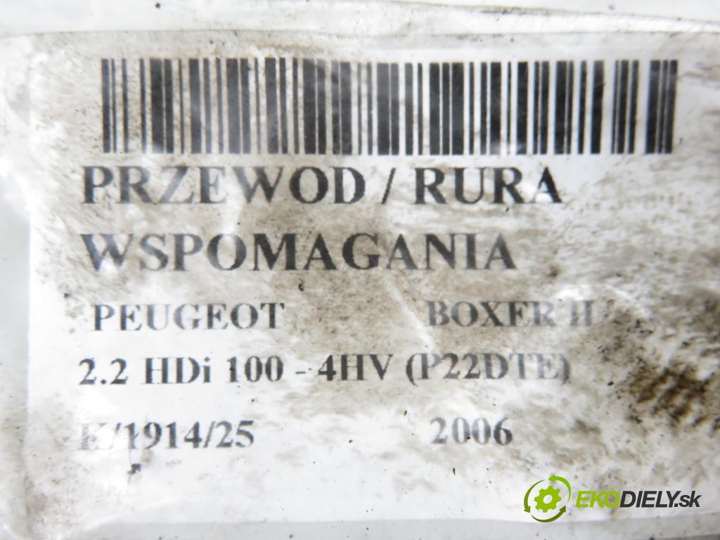 PEUGEOT BOXER Skrzynia FURGON 2006 74,00 2.2 HDi 100 - 4HV (P22DTE) 2198,00 trubka / Rúra servočerpadlo 1354587080