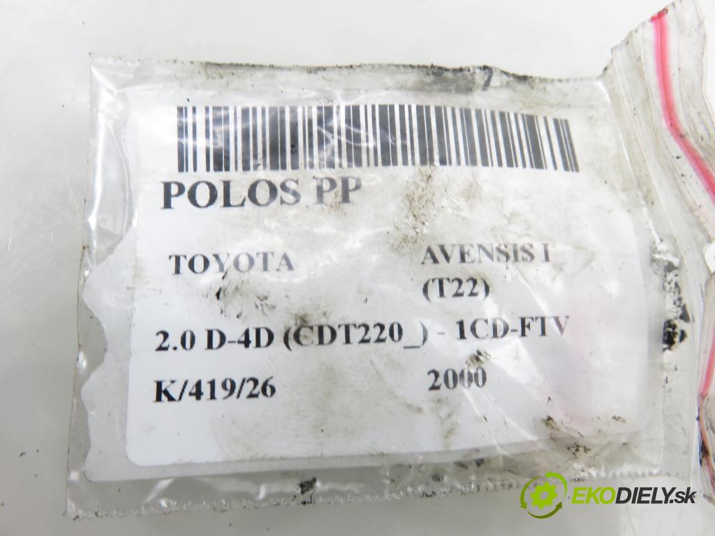 TOYOTA AVENSIS (_T22_) SEDAN 2000 81,00 2.0 D-4D (CDT220_) - 1CD-FTV 1995,00 Poloos PP