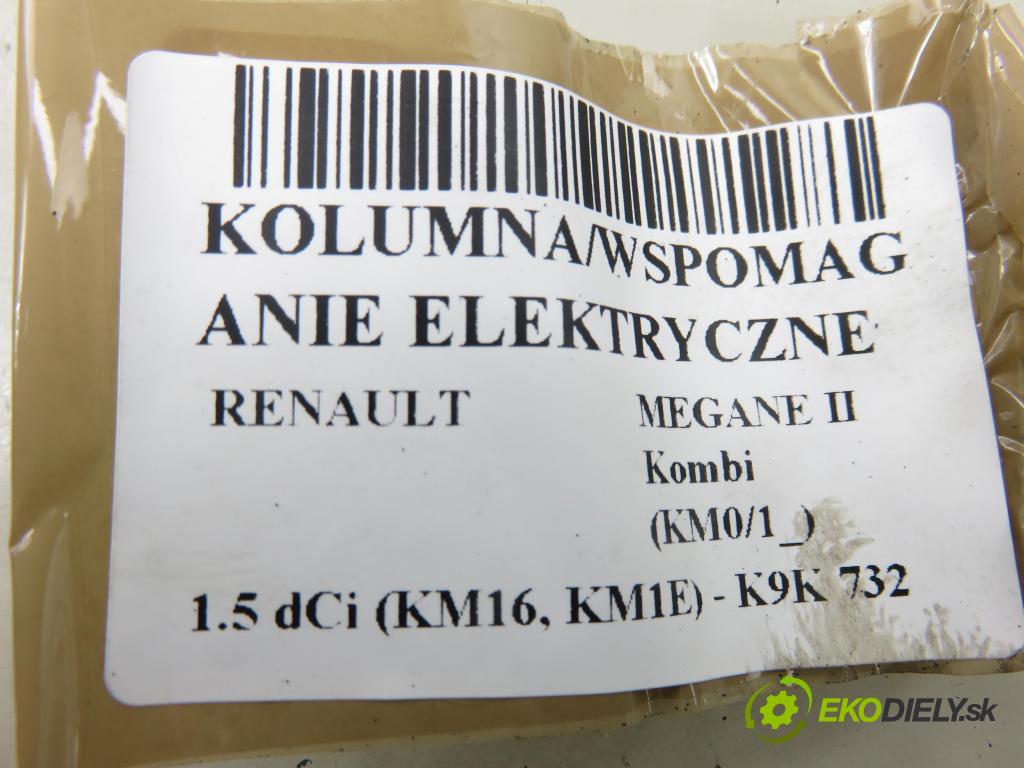 RENAULT MEGANE II Kombi (KM0/1_) KOMBI 2006 78,00 1.5 dCi 106 - K9K 732 1461,00 serv/podporovanie elektrické 8200445347A ; 50300803