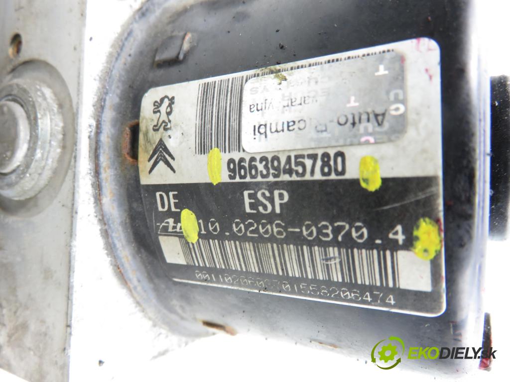 PEUGEOT 207 SW (WK_) KOMBI 2008 70,00 1.4 16V - 8FS (EP3) 1397,00 Pumpa ABS 10096011973 ; 9663945780 ; 10020603704 (Pumpa ABS)