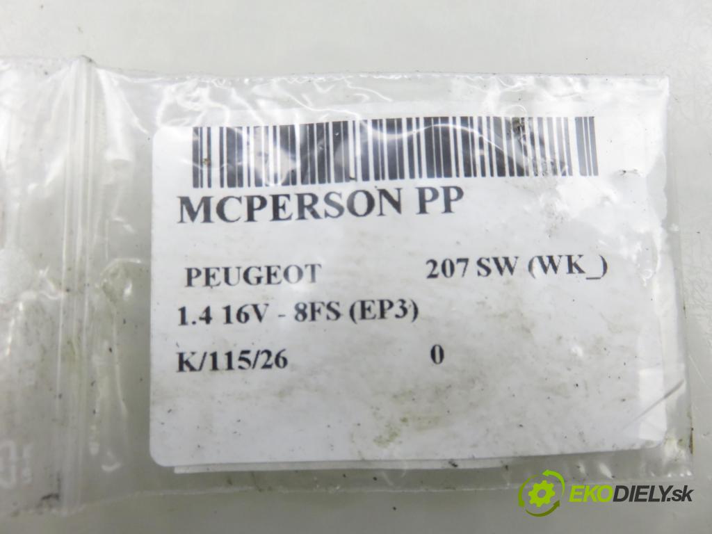 PEUGEOT 207 SW (WK_) KOMBI 2008 70,00 1.4 16V - 8FS (EP3) 1397,00 MCPERSON PP