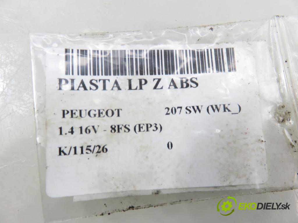PEUGEOT 207 SW (WK_) KOMBI 2008 70,00 1.4 16V - 8FS (EP3) 1397,00 náboj LP ABS