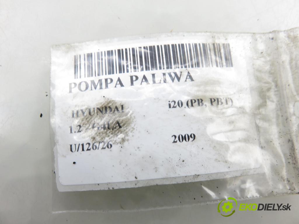HYUNDAI i20 (PB, PBT) HB 2009 57,00 1.2 - G4LA 1248,00 Pumpa paliva 311101J000