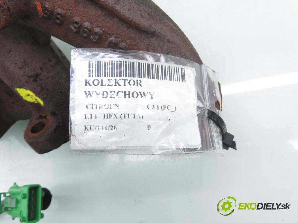 CITROEN C3 I (FC_) HB 2003 44,00 1.1 i - HFX (TU1A) 1124,00 Potrubie VYČERPAT: 9636962310 (Výfukové potrubie)