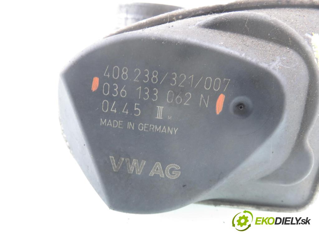 VW POLO (9N_) HB 2004 47,00 1.2 12V 64 - AZQ 1198,00 Škrtiaca klapka 036133062N (Škrtiaca klapka)
