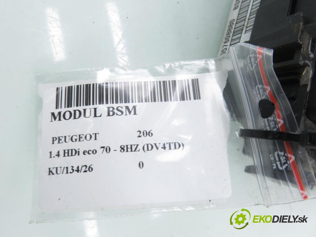 PEUGEOT 206 liftback (2A/C) HB 2005 50,00 1.4 HDi 8V 70 - 8HZ 1398,00 MODUL BSM 9657608880
