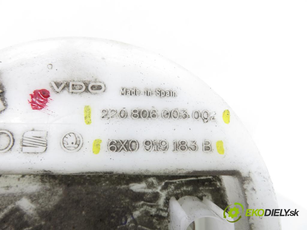 VW LUPO (6X1, 6E1) HB 1999 44,00 1.7 SDI - AKU 1716,00 senzor hladiny paliva 6X0919183B ; 220806003002