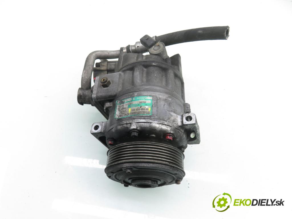 VW GOLF V (1K1) HB 2004 77,00 1.9 TDI PD 105 - BKC 1896,00 KOMPRESOR: klimatizácie 1K0820803G (Kompresor klimatizácie)