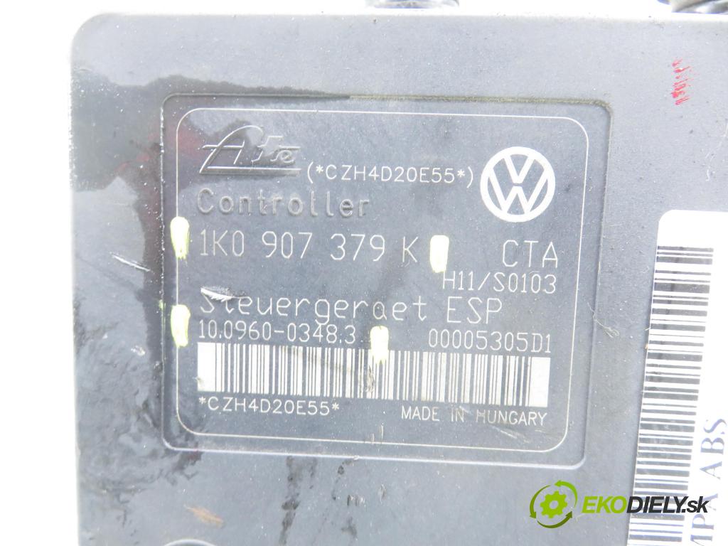 VW GOLF V (1K1) HB 2004 77,00 1.9 TDI PD 105 - BKC 1896,00 Pumpa ABS 1K0907379K ; 1K0614517H ; 10096003483 (Pumpa ABS)