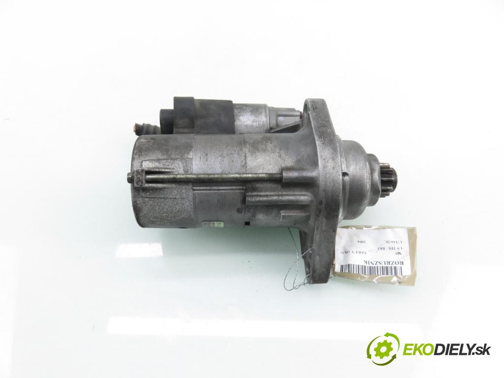 VW GOLF V (1K1) HB 2004 77,00 1.9 TDI PD 105 - BKC 1896,00 Štartér 02Z911023H. ; D7GS8 (Štartér)