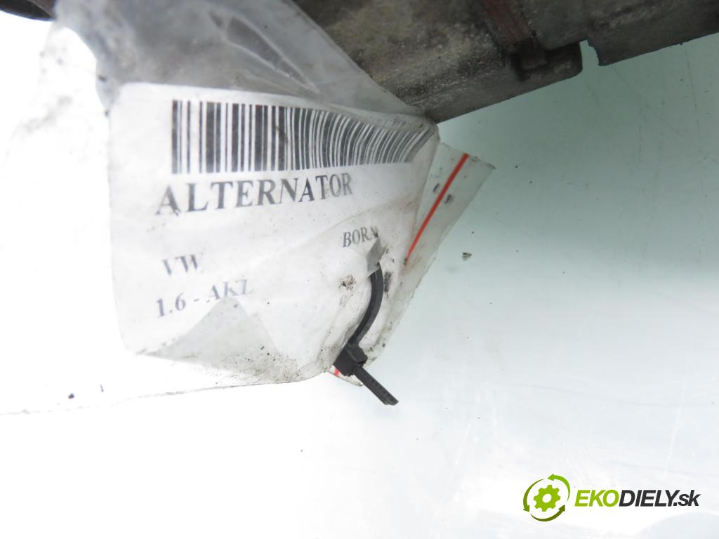 VW BORA (1J2) SEDAN 1999 74,00 1.6 - AKL 1595,00 Alternátor 028903031 ; 0124515083 (Alternátor)