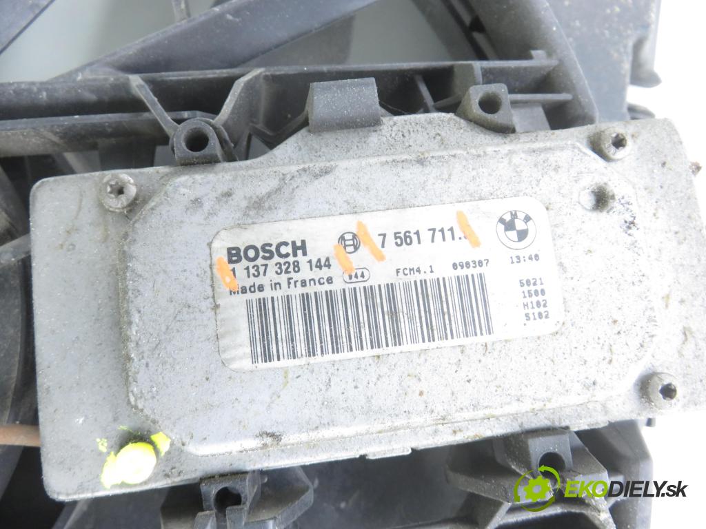 BMW 1 (E87) HB 2009 89,00 116 i - N43 B16 A 1599,00 ventilátor chladič PODNEBÍ / VODA 3213295 ; 1137328144 ; 7563259