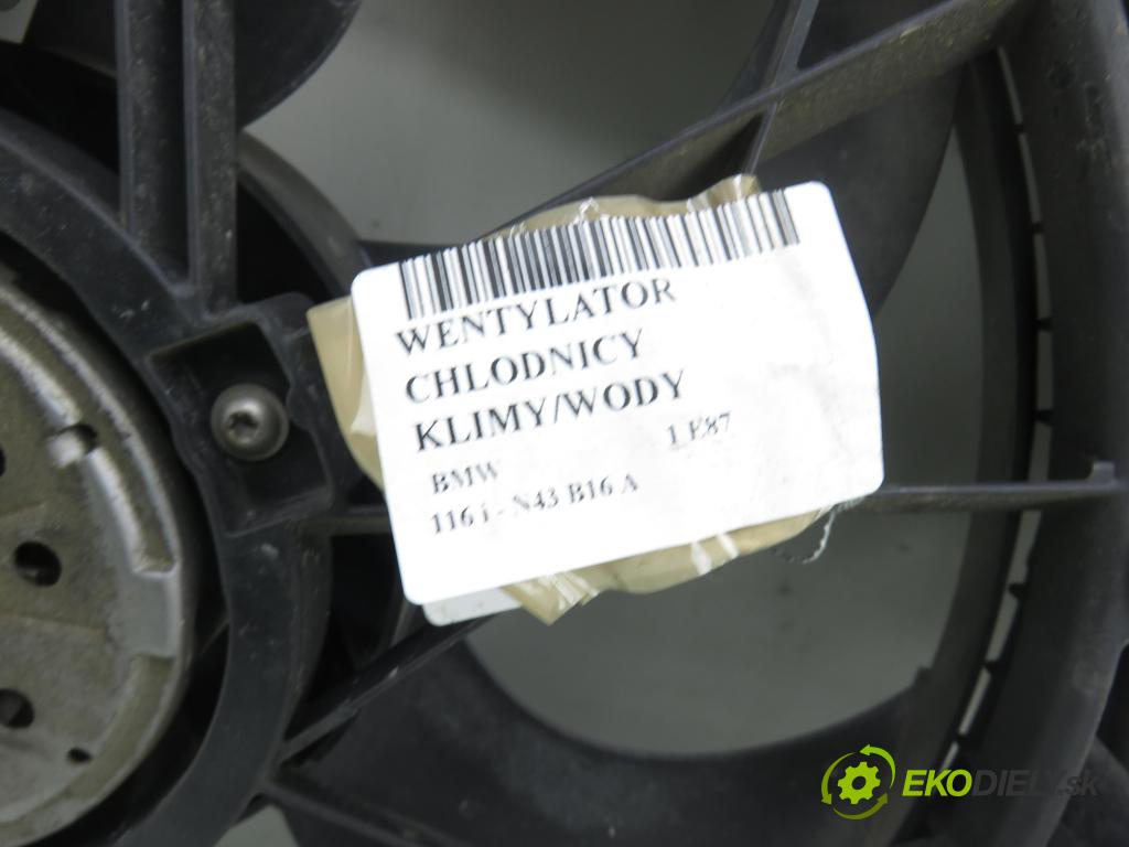 BMW 1 (E87) HB 2009 89,00 116 i - N43 B16 A 1599,00 ventilátor chladič PODNEBÍ / VODA 3213295 ; 1137328144 ; 7563259