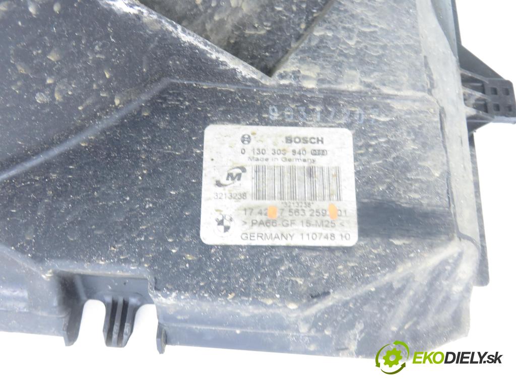 FORD FOCUS C-MAX (DM2) MINIVAN 2007 100,00 2.0 TDCi - G6DA 1997,00 Ventilátor chladič klíma/voda 3135103740 ; 0130307073