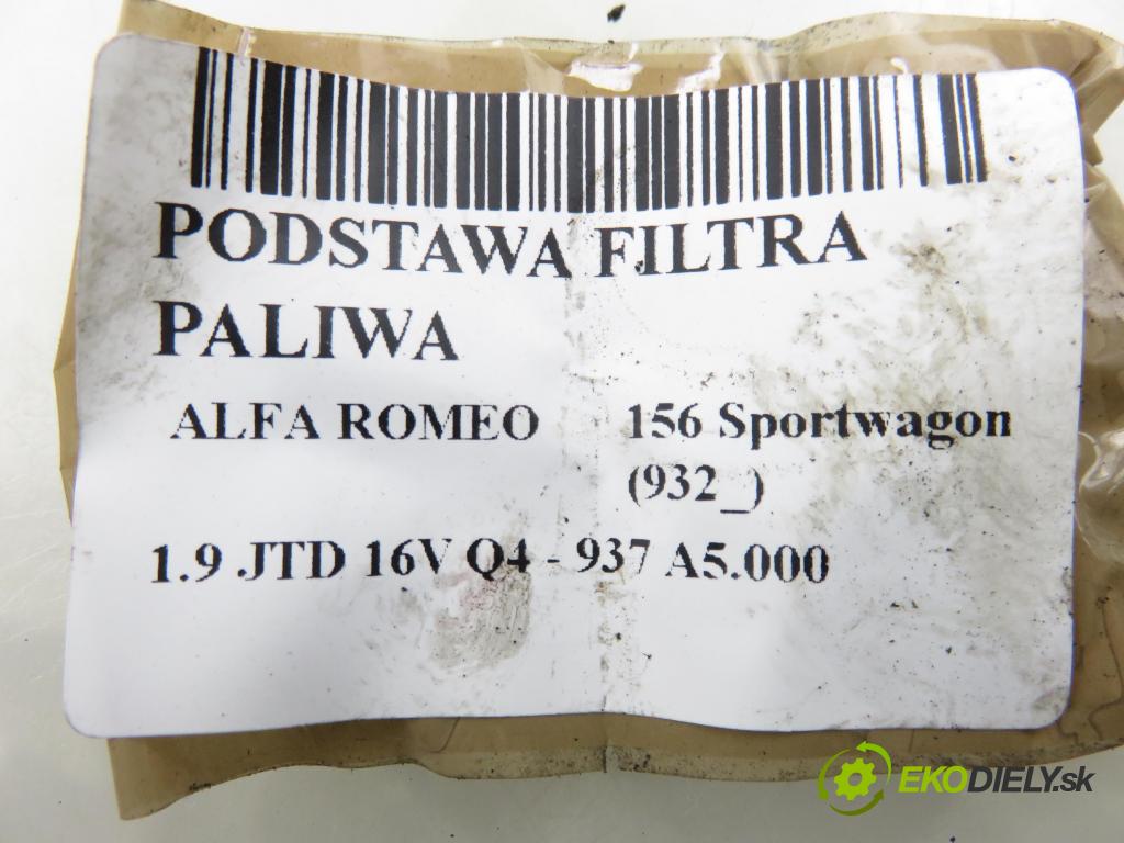 ALFA ROMEO 156 Sportwagon (932_) KOMBI 2004 110,00 1.9 JTD 16V Q4 - 937 A5.000 1910,00 Obal filtra paliva  (Obal palivového filtra)