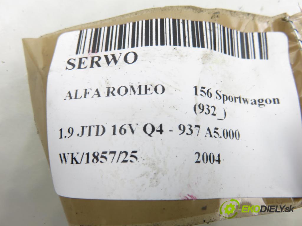 ALFA ROMEO 156 Sportwagon (932_) KOMBI 2004 110,00 1.9 JTD 16V Q4 - 937 A5.000 1910,00 Posilovač 0204021689 (Servočerpadlo)