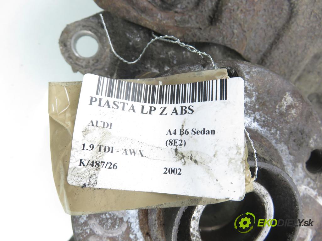 AUDI A4 (8E2, B6) SEDAN 2002 96,00 1.9 TDI PD 130 - AWX 1896,00 náboj LP ABS
