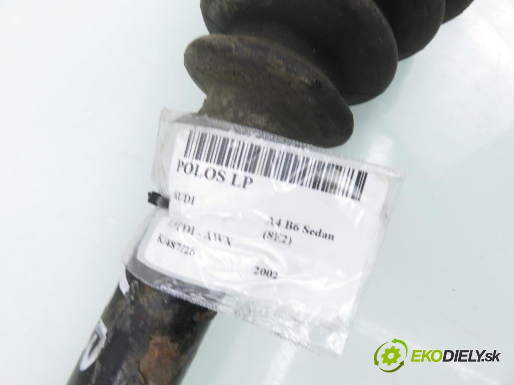 AUDI A4 (8E2, B6) SEDAN 2002 96,00 1.9 TDI PD 130 - AWX 1896,00 Poloos LP 8E0407271S