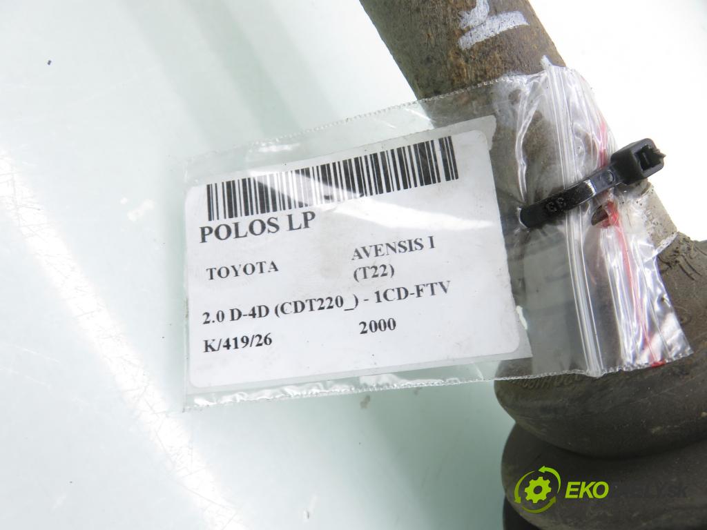 TOYOTA AVENSIS (_T22_) SEDAN 2000 81,00 2.0 D-4D (CDT220_) - 1CD-FTV 1995,00 Poloos LP